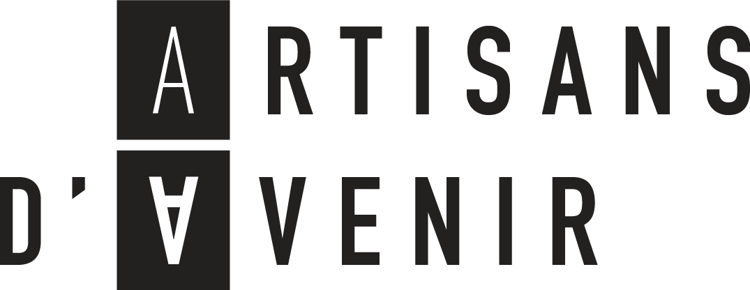 Logo artisan d’avenir Logo artisan d'avenir noir et blanc
